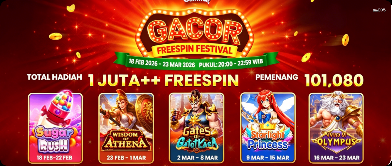 Login sm605 Sekarang Bonus Melimpah